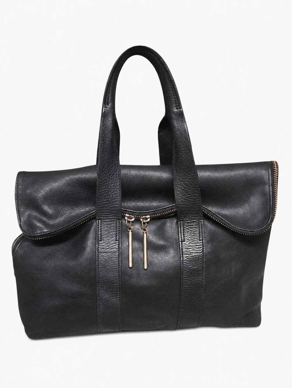 3.1 PHILLIP LIM | Black Leather 31 Hour Tote Bag
